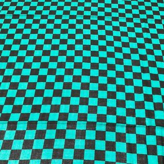 キメツノヤイバ(鬼滅の刃)の【ダブルガーゼ】810　丹治郎風生地　110×100cm　鬼滅の刃(生地/糸)