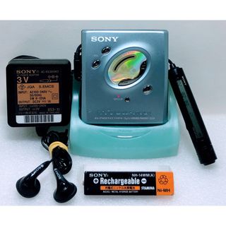 希少品】SONY☆WALKMANポータブルMDプレイヤーMZ-E606W 没し 希少品】SONY☆WALKMANポータブルMDプレイヤーMZ-E606W 没し