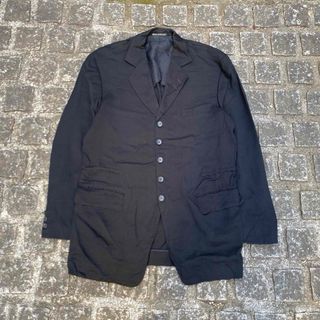 Yohji Yamamoto(テーラードジャケット ・ ブラック/黒色系)の Yohji Yamamoto(テーラードジャケット ・ ブラック/黒色系)の