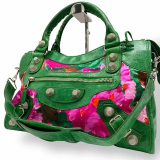BALENCIAGA(バッグ ・ グリーン・カーキ/緑色系)のフリマ BALENCIAGA(バッグ ・ グリーン・カーキ/緑色系)のフリマ