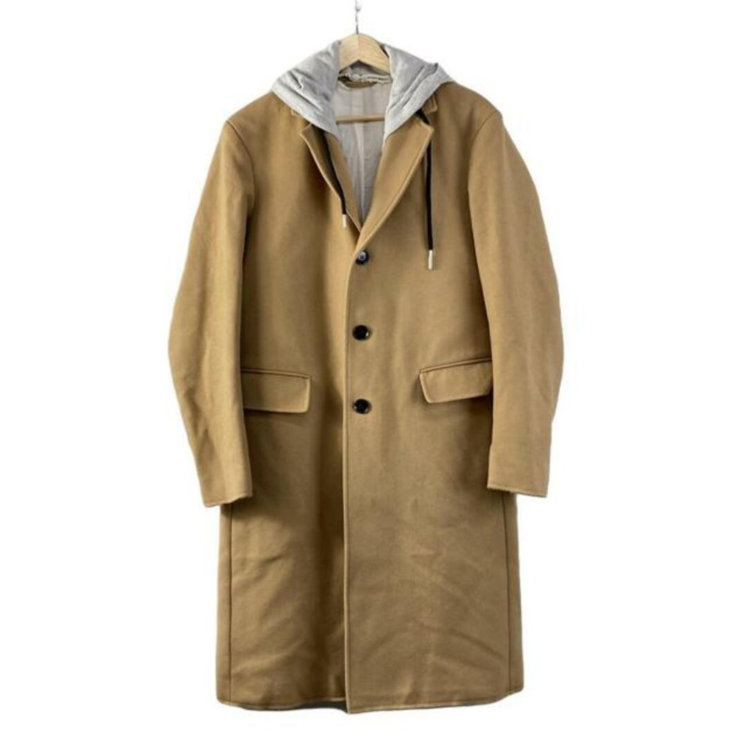 DIESEL - DIESEL(ディーゼル) コート サイズ48 M メンズ - ベージュ×グレー 長袖/秋/冬