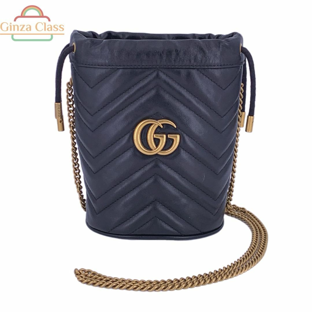 【国内即発】GUCCI バケットバッグ 575163 DTDRT 1000/9022 GG グッチ GUCCI ショルダーバッグ GG MARMONT ミニバケットバッグ