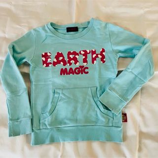アースマジック(EARTHMAGIC)のEARTH MAGIC 水色トレーナー マフィー 140cm(その他)
