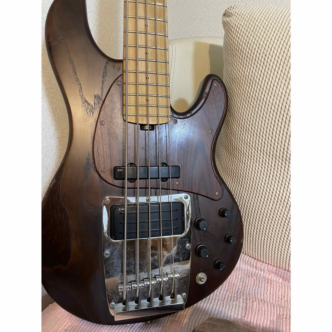 Ibanez ATK805 premium5弦 フレット、ナット交換済み エレキベース Ibanez ATK805 premium5弦 フレット、ナット交換済み エレキベース