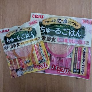 イナバペットフード(いなばペットフード)の【賞味期限間近】いなば ちゅ～るごはん 総合栄養食　40本(ペットフード)