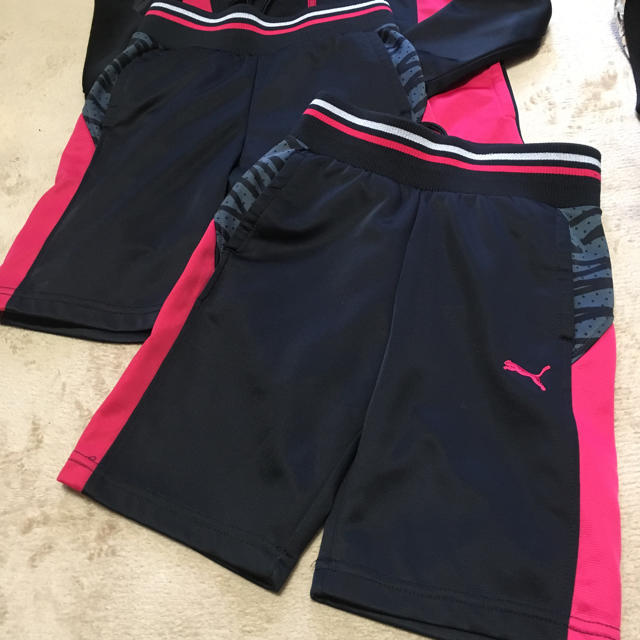 PUMA(プーマ)の運動会に！プーマ＊フィラ＊ジャージ120センチセット キッズ/ベビー/マタニティのキッズ服女の子用(90cm~)(その他)の商品写真