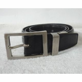 BURBERRY BLACK LABEL - バーバリーブラックレーベル黒ベルト BURBERRY BLACK LABEL - バーバリーブラックレーベル黒ベルト
