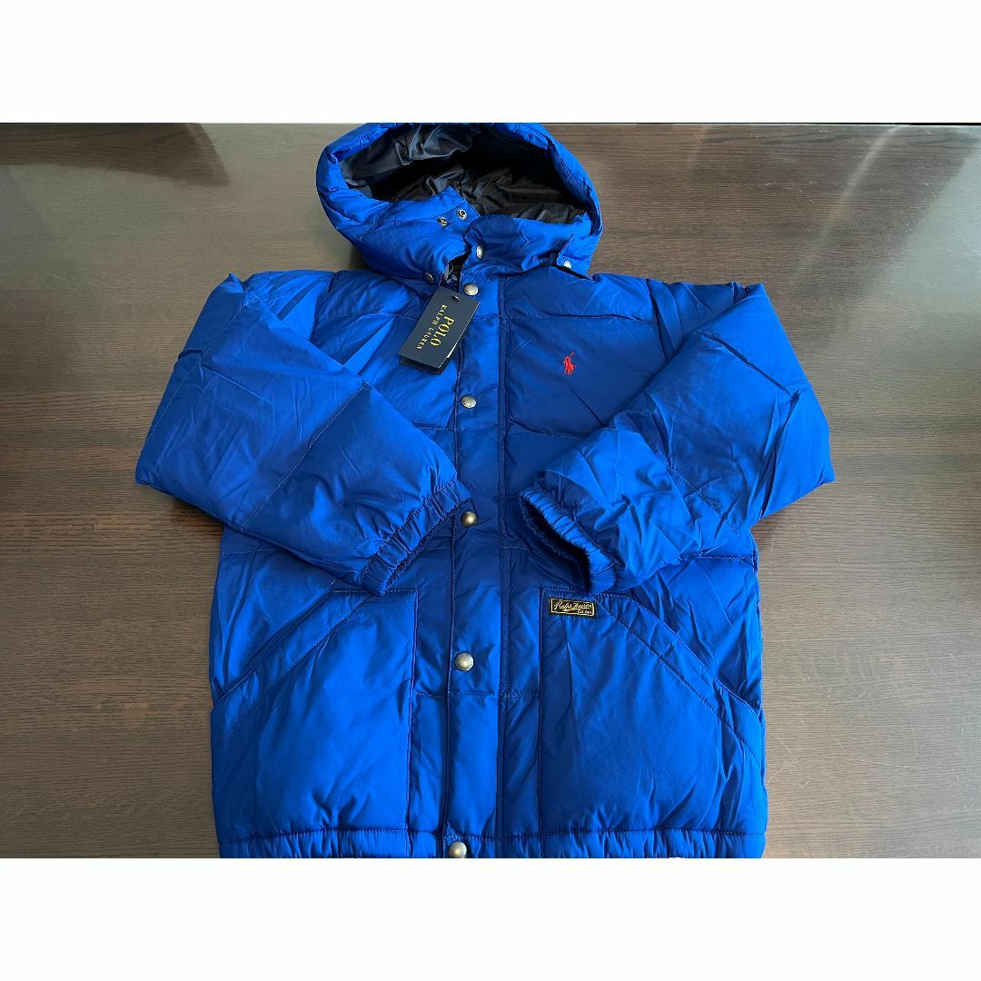 POLO（RALPH LAUREN）(ポロ)の【新品タグ付き】POLO RALPH LAUREN ダウン M(10-12) キッズ/ベビー/マタニティのキッズ服男の子用(90cm~)(コート)の商品写真