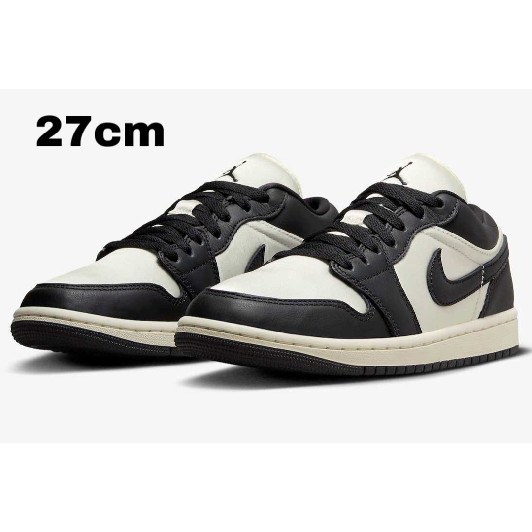 Jordan Brand（NIKE） - ナイキ ウィメンズ エアジョーダン1 ロー SE "ヴィンテージパンダ　27cm