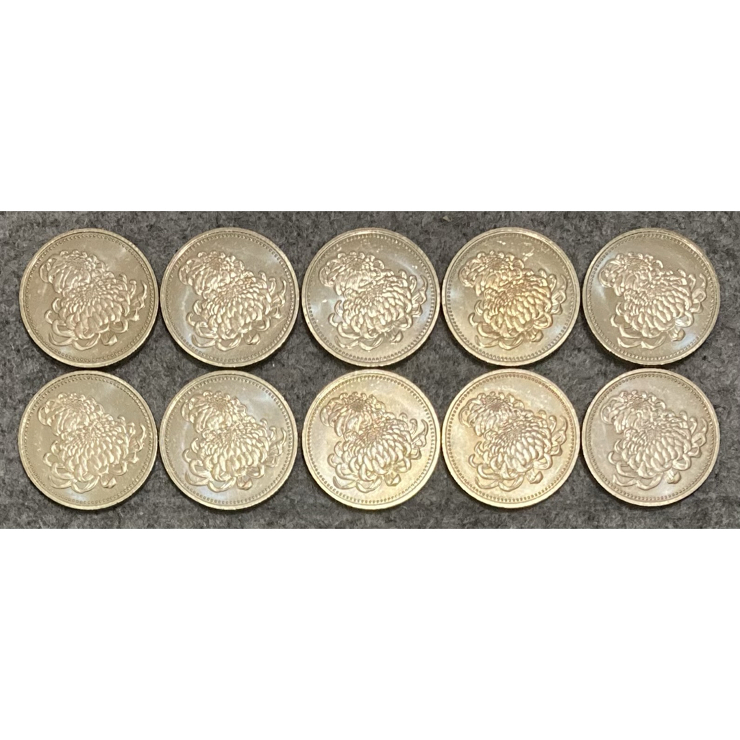 500獲記念硬貨 天皇陛下御在位20年 10枚 エンタメ/ホビーの美術品/アンティーク(貨幣)の商品写真