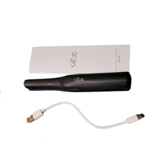 リファ(ReFa)のReFa BEAUTECH FINGER IRON RE-AI03A  ブラック(ヘアアイロン)