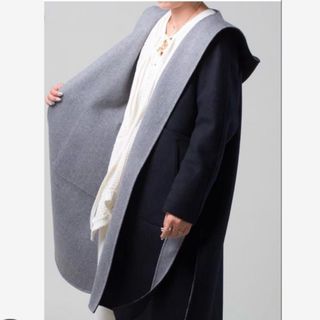 IENA - IENA イエナ カシミヤ混ウール ロングカーディガン Fの IENA - IENA イエナ カシミヤ混ウール ロングカーディガン Fの
