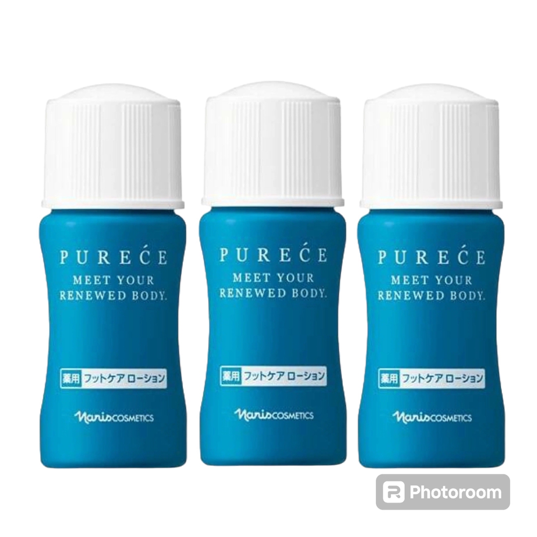 ナリス化粧品(ナリスケショウヒン)の「3個セット」ナリス 薬用 ピュアーチェ フットケアローション 30ml コスメ/美容のボディケア(フットケア)の商品写真