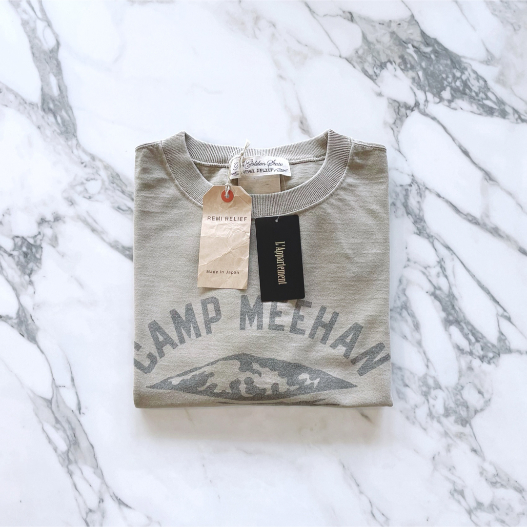 L'Appartement DEUXIEME CLASSE - アパルトモン REMI RELIEF レミレリーフ LONG SLEEVE T