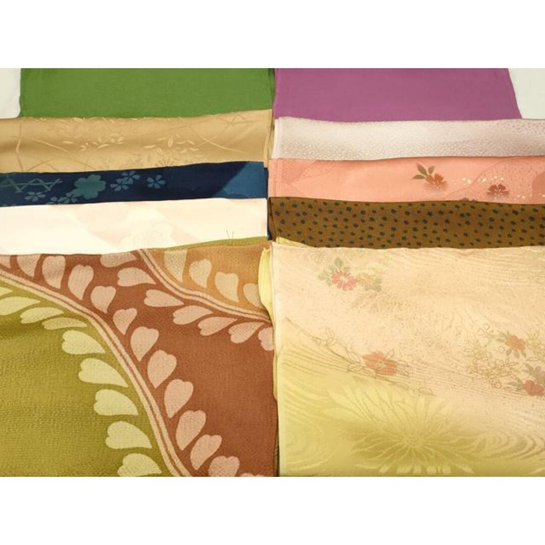 平和屋着物★和装小物　上質な帯揚げ　10枚セット　逸品　DAAM7555qa