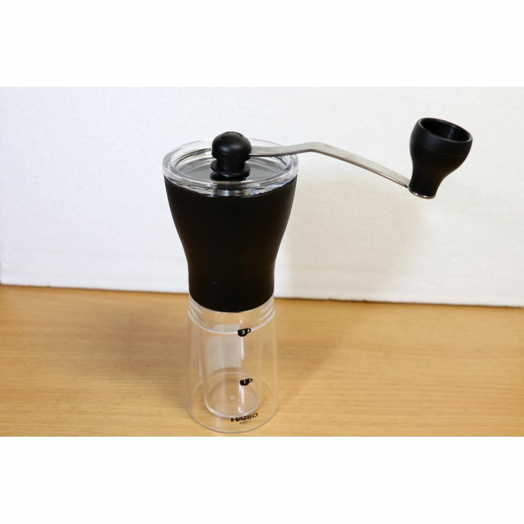 HARIO(ハリオ)のHARIO　ハリオ式珈琲　コーヒーミル・セラミックスリムと水出し珈琲ポットミニ インテリア/住まい/日用品のキッチン/食器(収納/キッチン雑貨)の商品写真