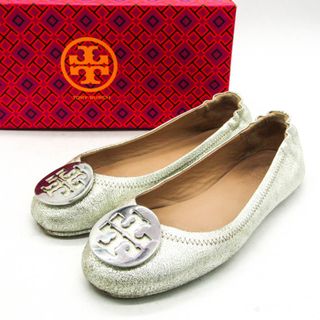 Tory Burch(バレエシューズ ・ シルバー/銀色系)のフリマ Tory Burch(バレエシューズ ・ シルバー/銀色系)のフリマ