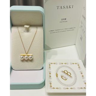 TASAKI - タサキ ベビーパールネックレスK18YG【美品】の通販 TASAKI - タサキ ベビーパールネックレスK18YG【美品】の通販