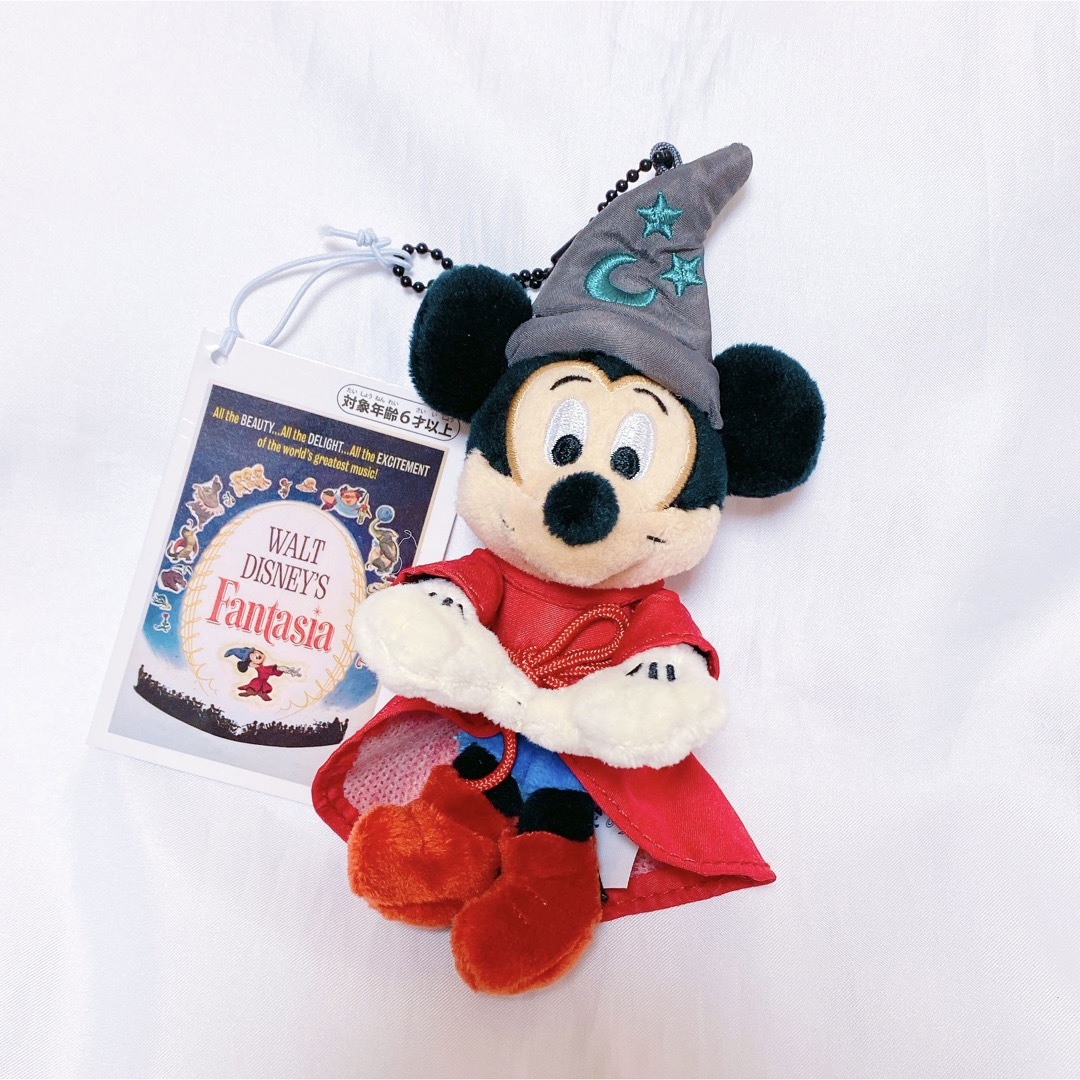 ミッキーマウス(ミッキーマウス)のディズニー 銀座三越 ミッキー ファンタジア ボールチェーンマスコット エンタメ/ホビーのおもちゃ/ぬいぐるみ(キャラクターグッズ)の商品写真