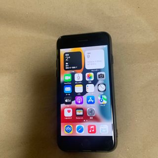 アイフォーン(iPhone)のアップル iPhone7 128GB ブラック SIMフリー(スマートフォン本体)