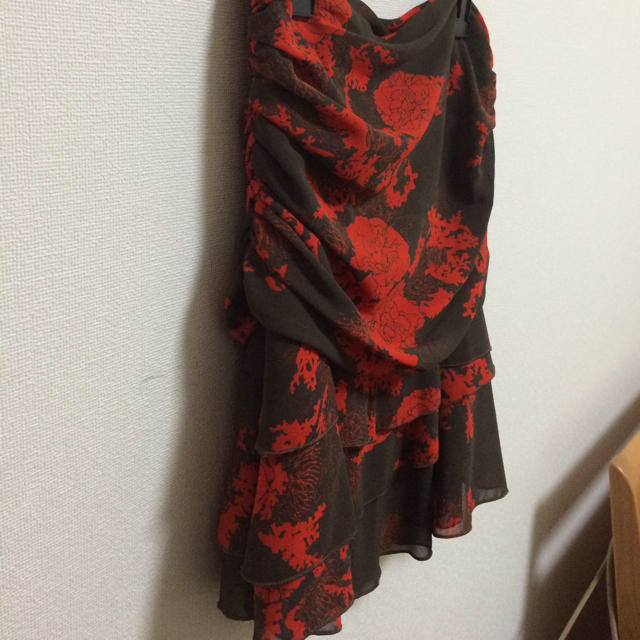 DOUBLE STANDARD CLOTHING(ダブルスタンダードクロージング)のダブスタ♡フリルスカート レディースのスカート(ひざ丈スカート)の商品写真