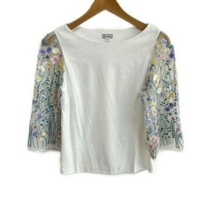 anatelier - 新品 アナトリエ オーガンジー花柄刺繍ブラウスの anatelier - 新品 アナトリエ オーガンジー花柄刺繍ブラウスの