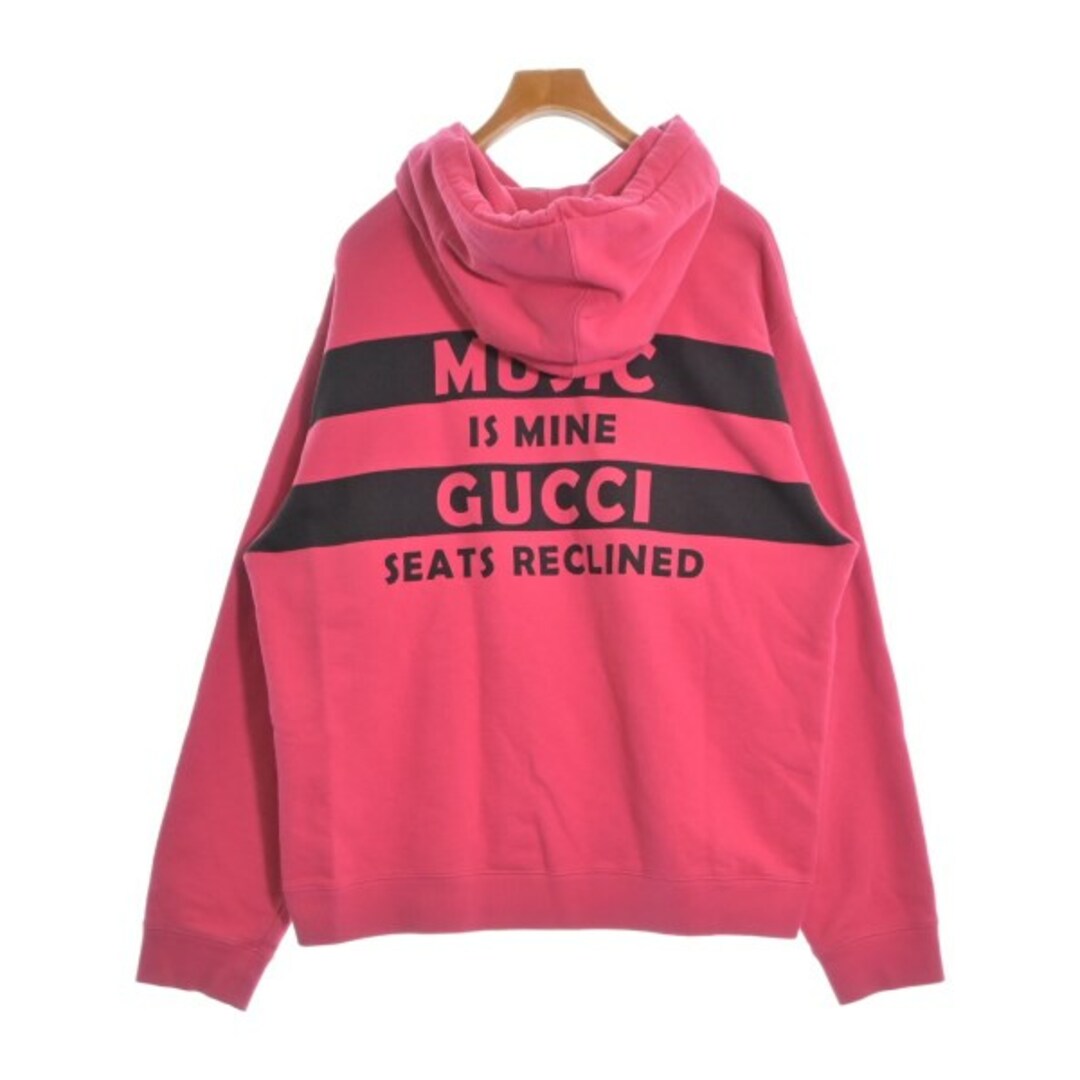 GUCCI - GUCCI グッチ パーカー XL ピンク等 【古着】【中古】の GUCCI - GUCCI グッチ パーカー XL ピンク等 【古着】【中古】の