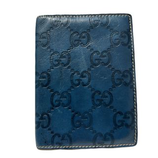 GUCCI(名刺入れ/定期入れ ・ ブルー・ネイビー/青色系)の GUCCI(名刺入れ/定期入れ ・ ブルー・ネイビー/青色系)の