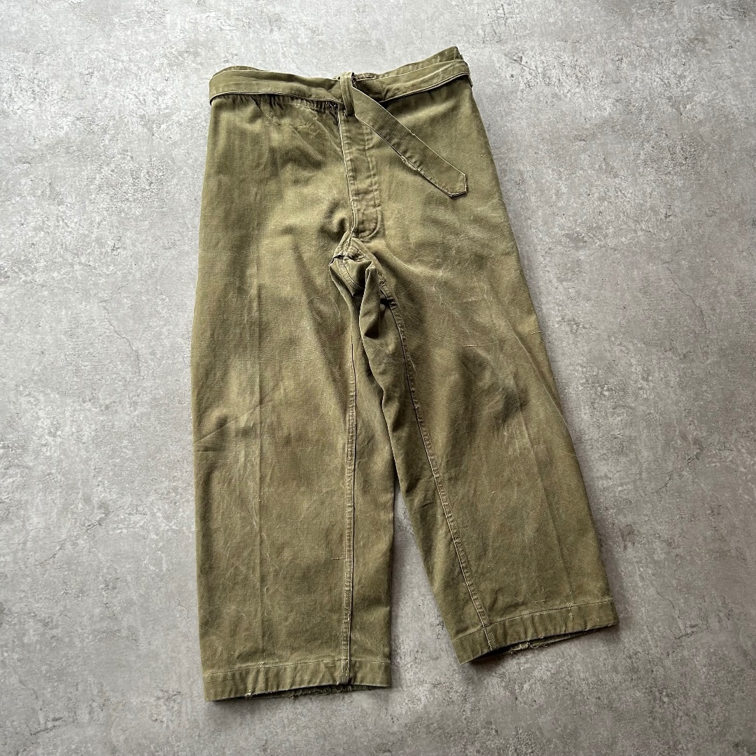 【40s】M-35 前期 モーターサイクルパンツ フレンチミリタリー MILITARY - 40s フランス軍 M35前期 モーターサイクルパンツ