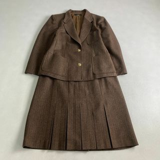 leilian - D293/美品 Leilian セットアップ ツイード ノーカラー leilian - D293/美品 Leilian セットアップ ツイード ノーカラー