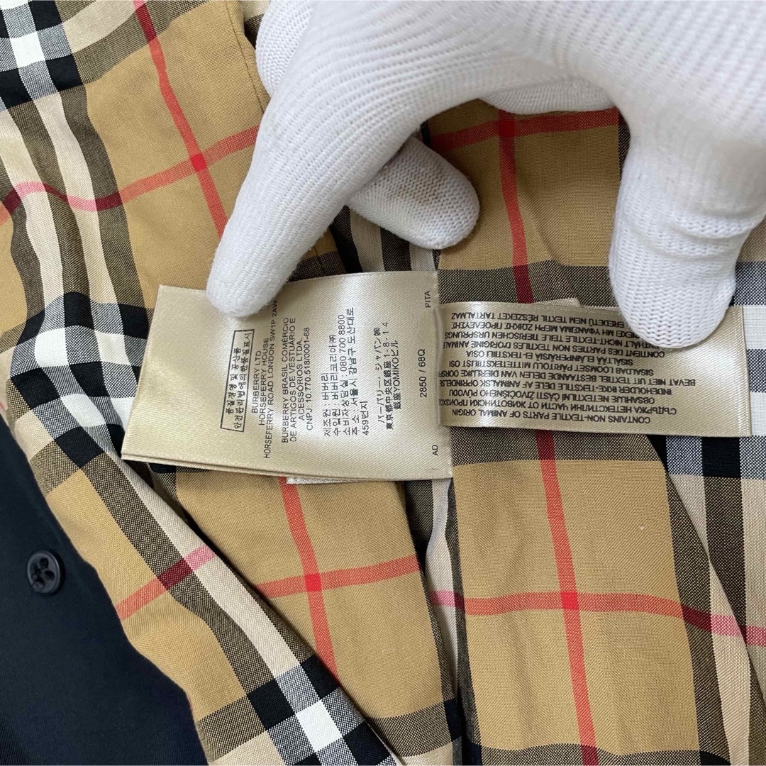 極美品] BURBERRY THE CHELSEA トレンチコート ネイビー