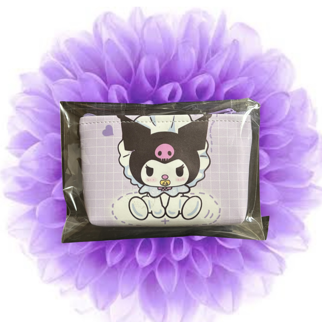 サンリオ(サンリオ)のクロミ kuromi ポーチ エンタメ/ホビーのおもちゃ/ぬいぐるみ(キャラクターグッズ)の商品写真
