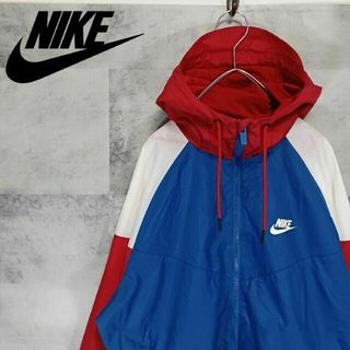 NIKE - 80s NIKE ヴィンテージ 紺タグ ナイロンジャケット NIKE - 80s NIKE ヴィンテージ 紺タグ ナイロンジャケット