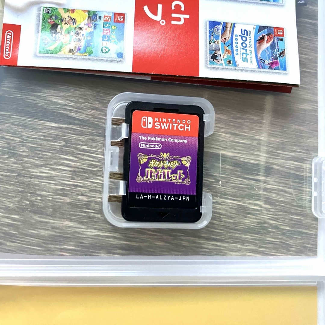 Nintendo Switch(ニンテンドースイッチ)のswitch ポケットモンスター バイオレット 帰ってきた 名探偵ピカチュウ エンタメ/ホビーのゲームソフト/ゲーム機本体(家庭用ゲームソフト)の商品写真