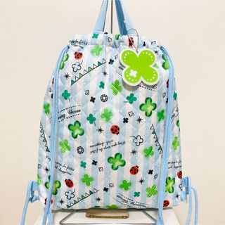 新品 定価1,408円 キルトバッグ ・ナップサック (リュックサック)