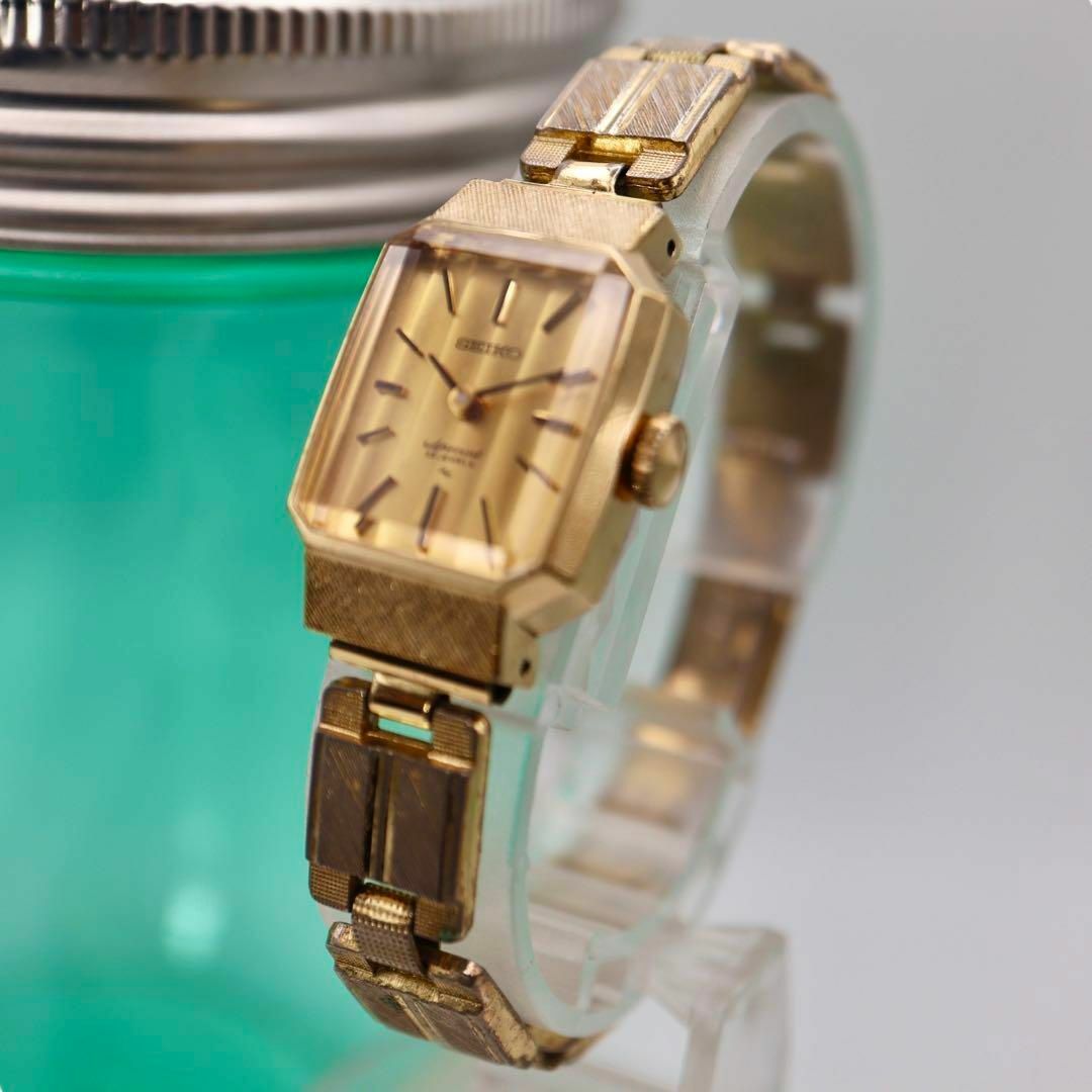「新商品」に関するプレスリリース スクエア 手巻き SEIKO ゴールド 1222 レディース腕時計 時計