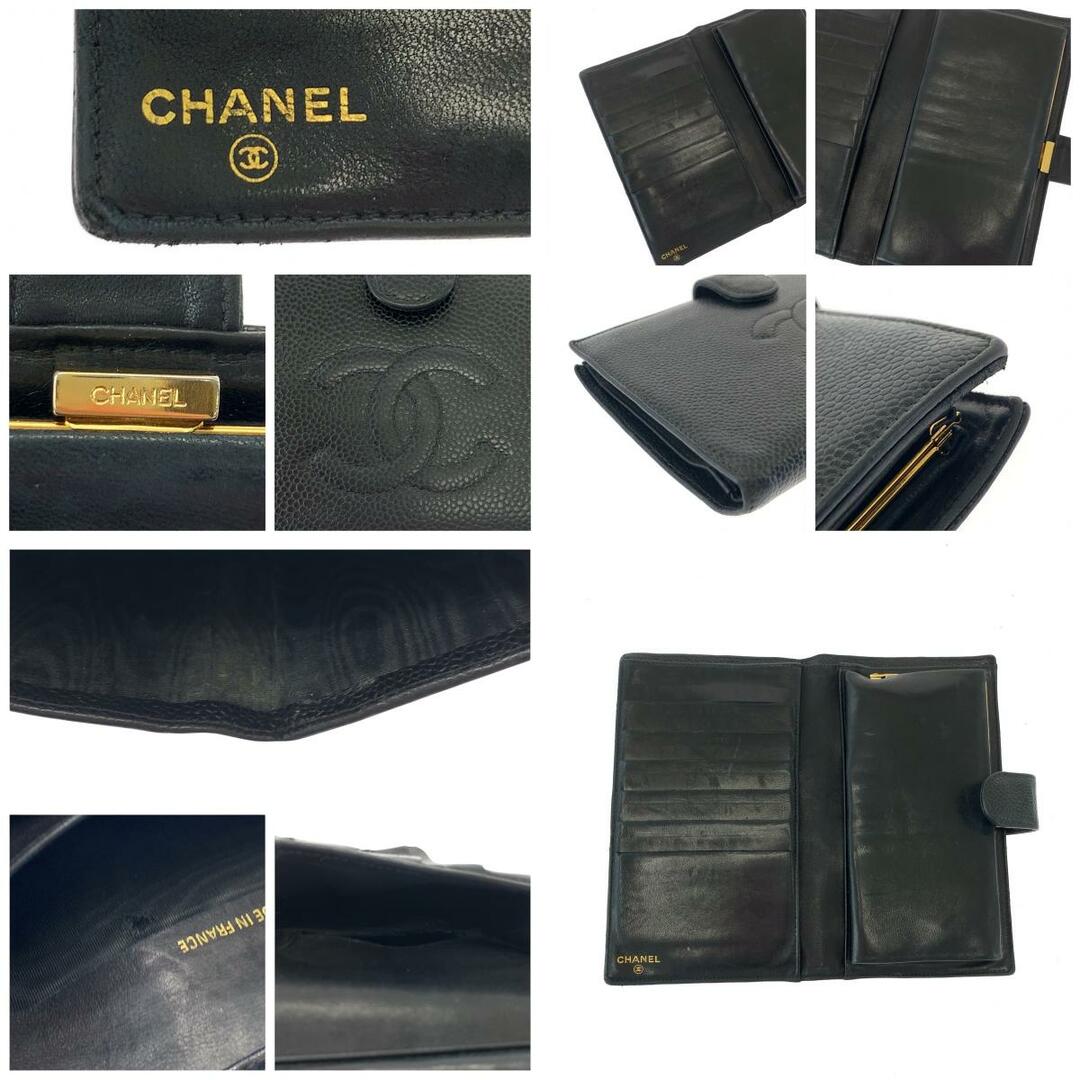 美品 CHANEL シャネル ココマーク ブラック 黒 シルバー金具