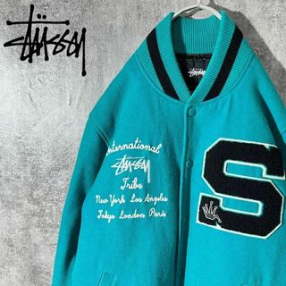 STUSSY - puffyスタジャンの通販 by ドラ様's shop STUSSY - puffyスタジャンの通販 by ドラ様's shop