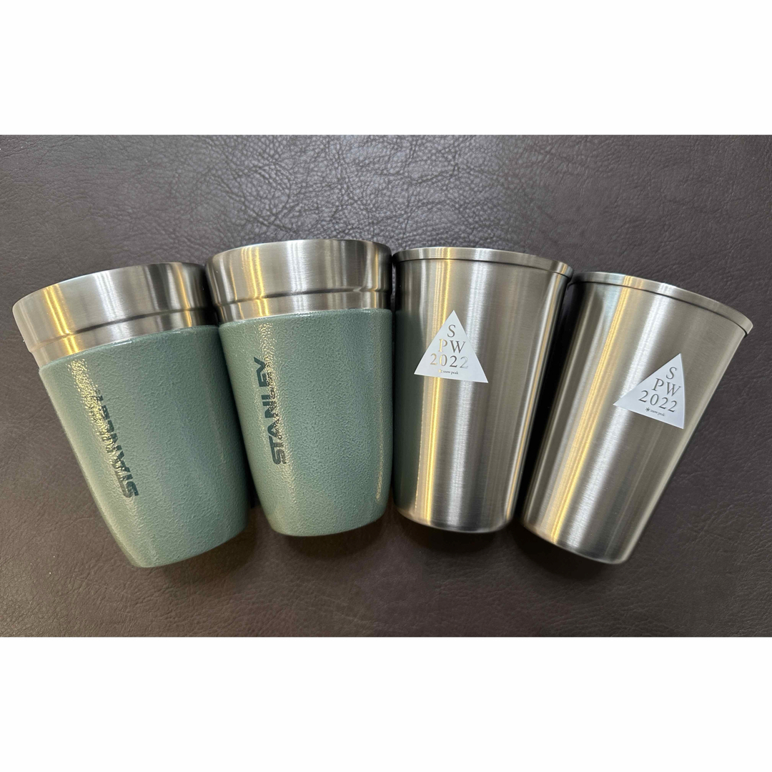 【美品】スタンレー真空タンブラー&スノーピークウェイ限定エコカップ　4点セット