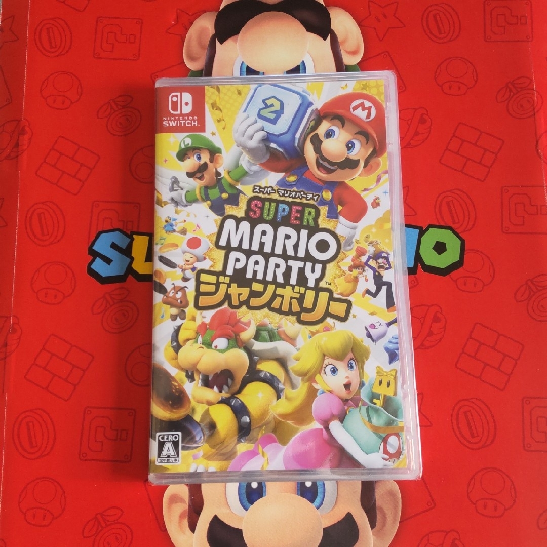 任天堂(ニンテンドウ)のスーパー マリオパーティ ジャンボリー Nintendo Switch エンタメ/ホビーのゲームソフト/ゲーム機本体(家庭用ゲームソフト)の商品写真