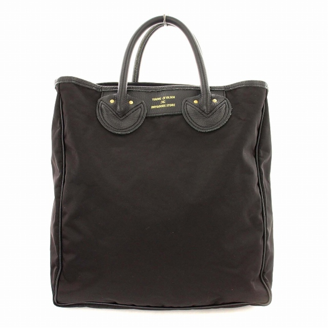 ヤングアンドオルセン YOUNG & OLSEN トートバッグ ナイロン 黒