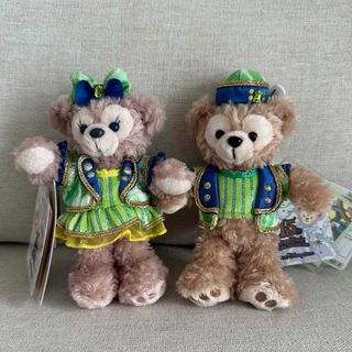 ディズニー(Disney)の【新品タグ付】ディズニー＃ダッフィー　シェリーメイ　ぬいぐるみバッジ　15周年(キャラクターグッズ)