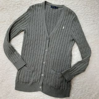 POLO RALPH LAUREN(カーディガン ・ グレー/灰色系)のフリマ POLO RALPH LAUREN(カーディガン ・ グレー/灰色系)のフリマ