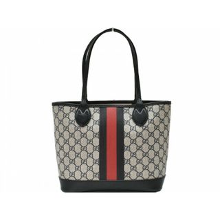 GUCCI - GUCCI インプリメ トートバッグ PVCレザー ブラック GUCCI - GUCCI インプリメ トートバッグ PVCレザー ブラック