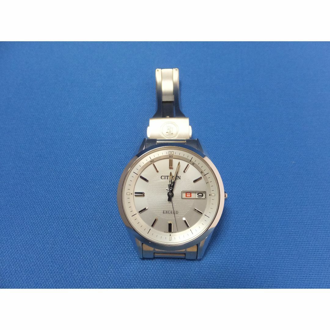 CITIZEN - シチズン　エクシード　AT6030-60A【極美品】【曜日表示】【ソーラー電波】