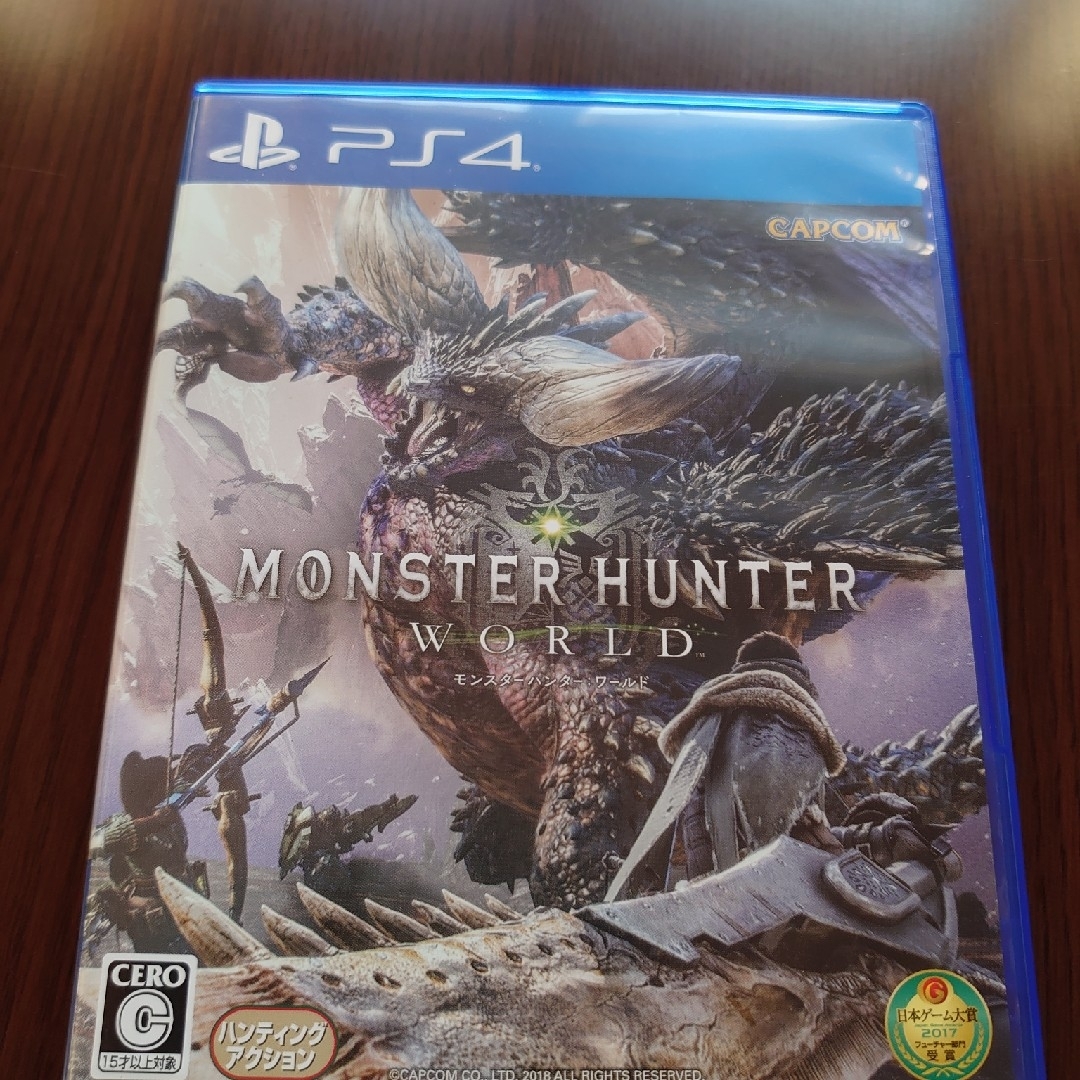 MONSTER HUNTER(モンスターハンター)のモンスターハンター:ワールド エンタメ/ホビーのゲームソフト/ゲーム機本体(家庭用ゲームソフト)の商品写真
