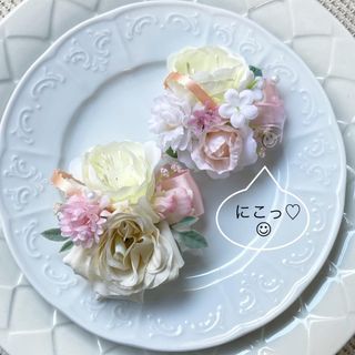 春の花束みたい♡ママとリンク親子コサージュ(単品もOKです♡)162.163(スーツ)