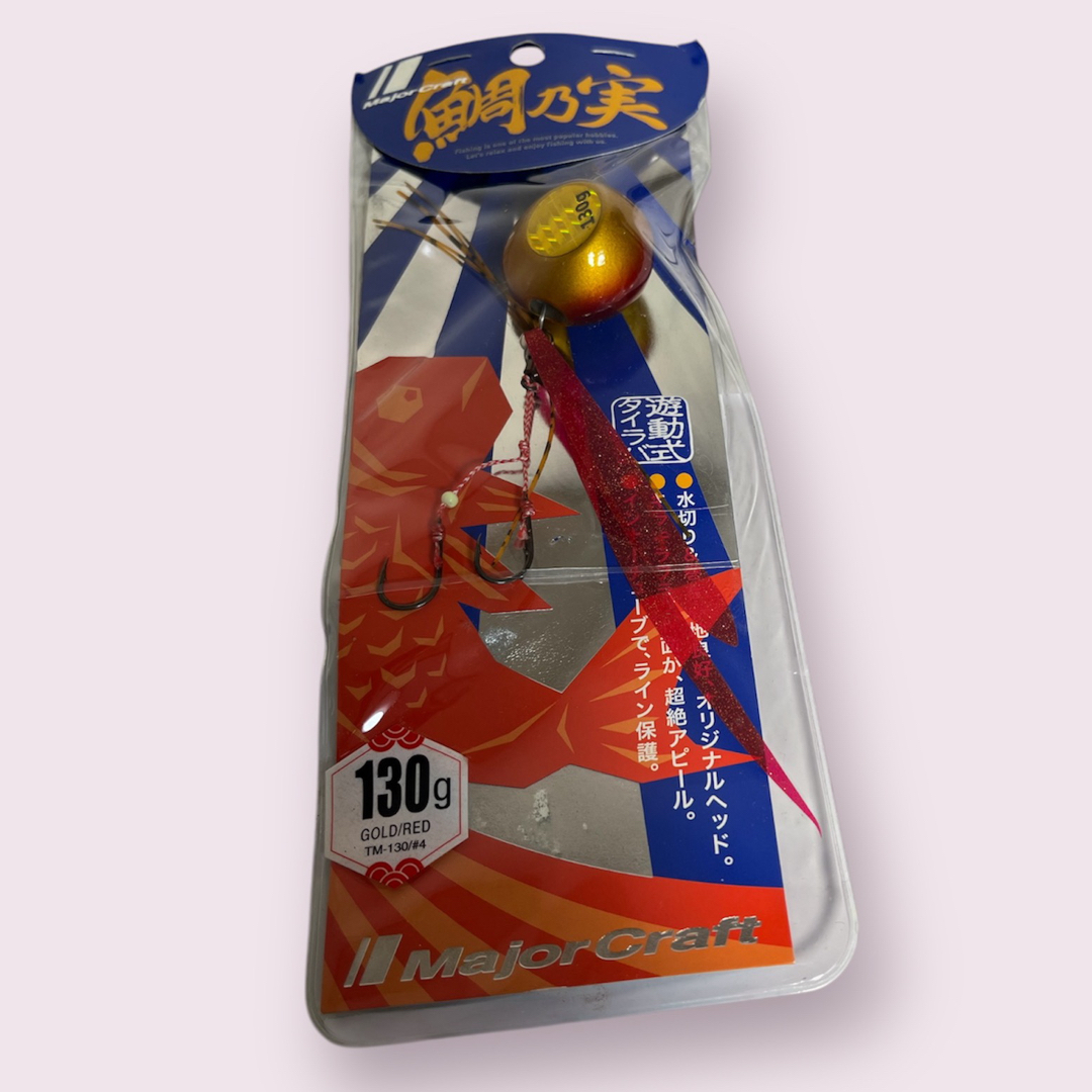 Major Craft(メジャークラフト)のメジャークラフト タイノミ130g TM-130/#4 GOLD/RED スポーツ/アウトドアのフィッシング(ルアー用品)の商品写真