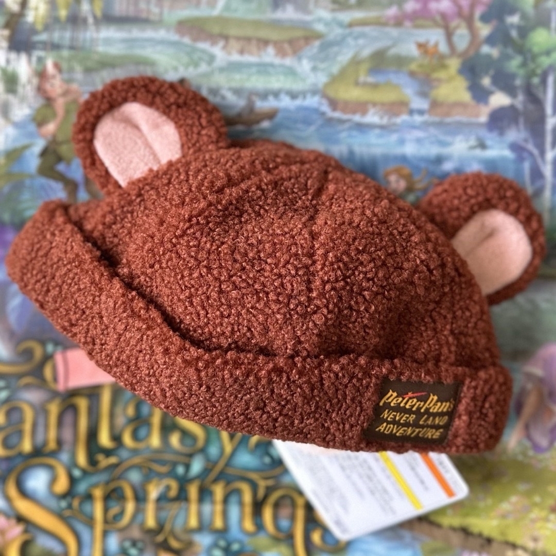 Disney - ディズニーシー ピーターパン ロストキッズ ファンキャップ クマ キツネ ウサギ