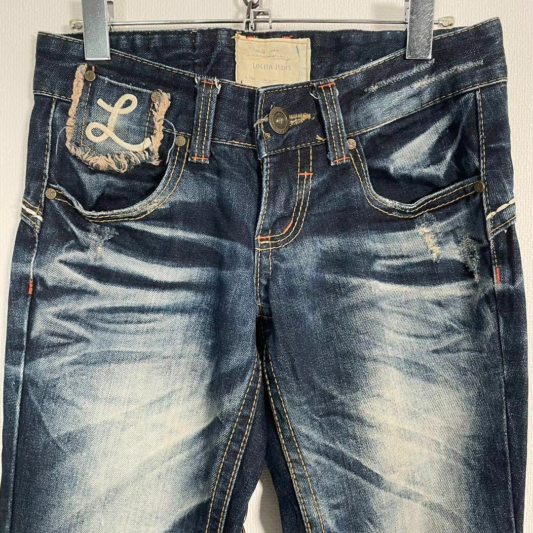 【送料込】 00s - LOLITAJEANS LOLITA フレアデニム ローライズ JEANS パンツ